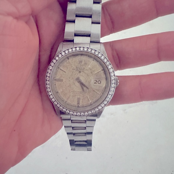 Stainless steel size 36 Rolex watch - Picture 1 of 3